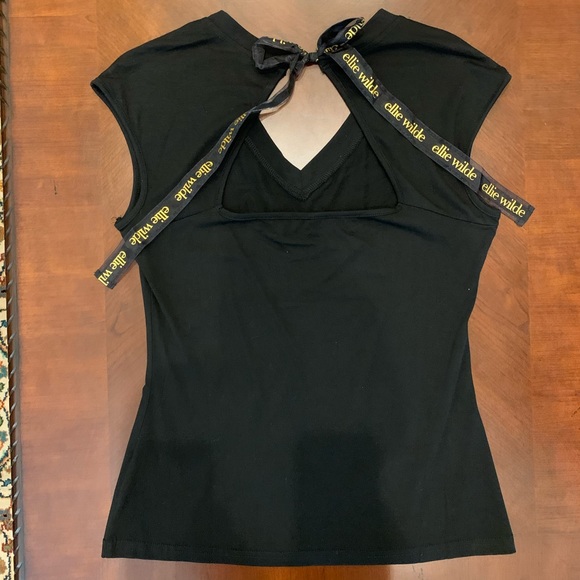 Very Soft Black Ellie Wilde Top Cant buy in stores - Picture 4 of 6